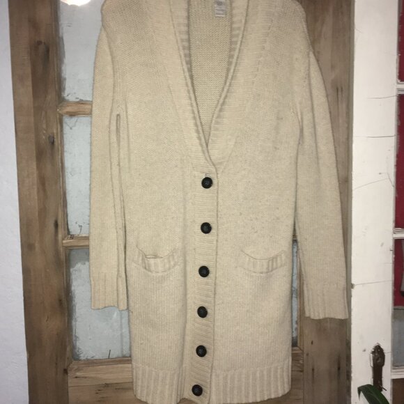 Gap Vintage Ski Lodge 100% Lambs Wool Sweater - Picture 3 of 6